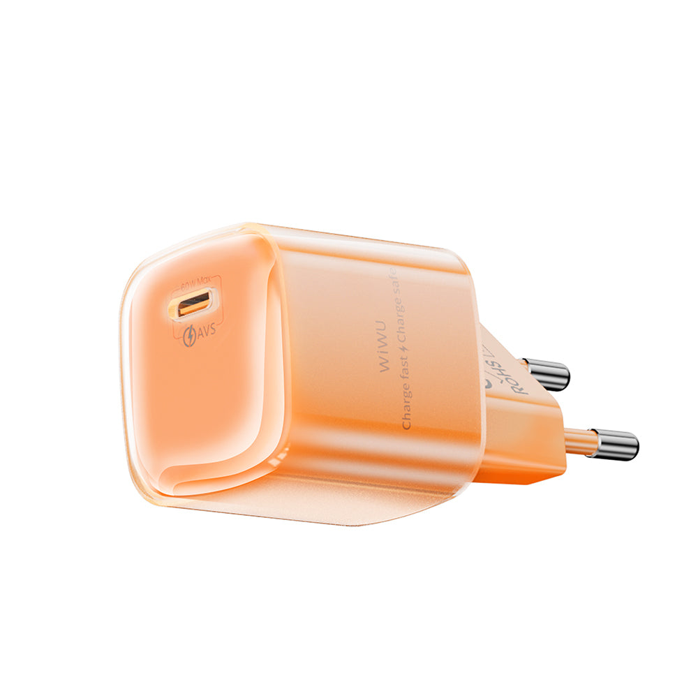 Wi-G037 Jade Dynamic Serisi GaN 60W AVS Destekli PD Hızlı Şarj Başlığı