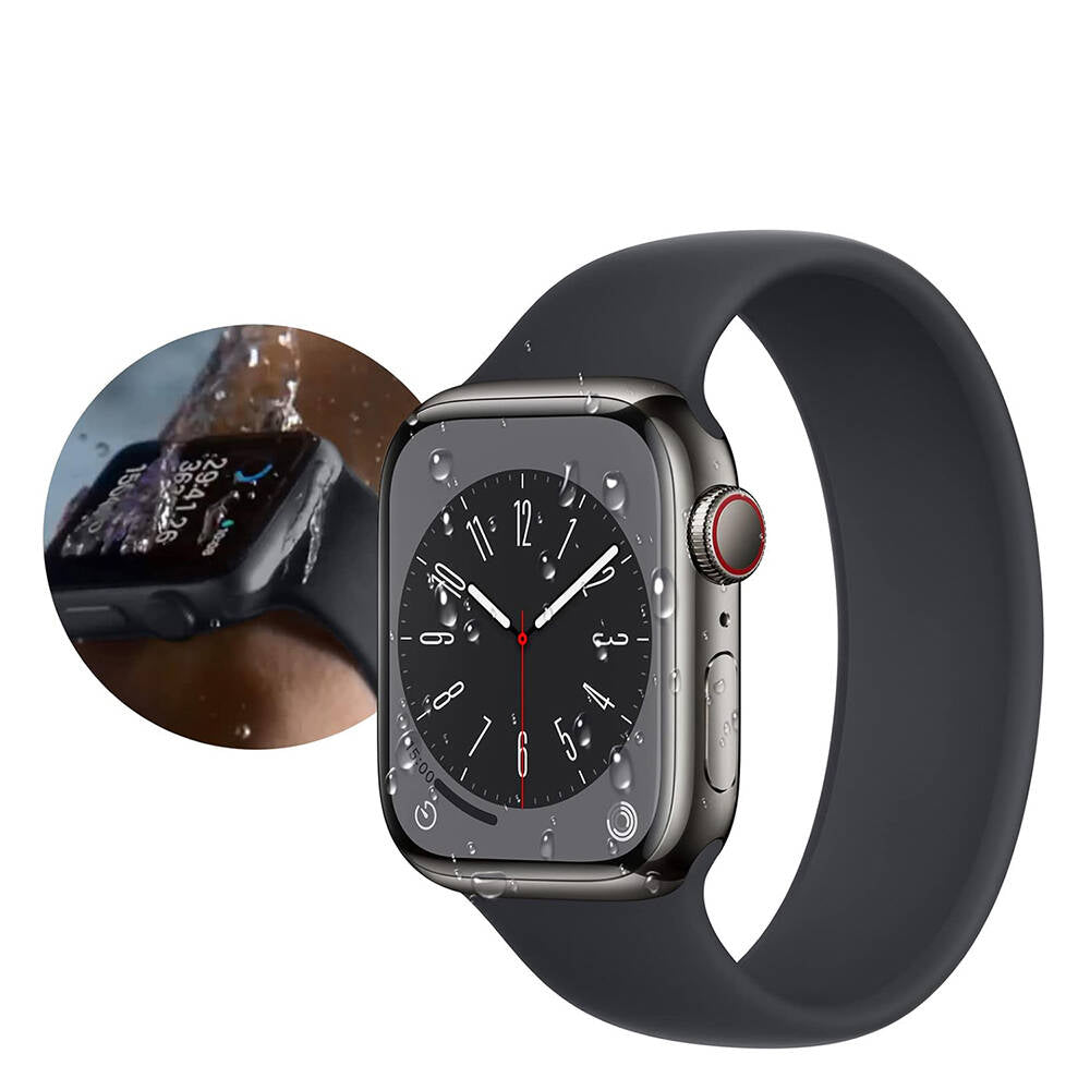 Wi-JD105 Easy Install Apple Watch 44mm Ekran Koruyucu Kolay Uygulama Aparatlı