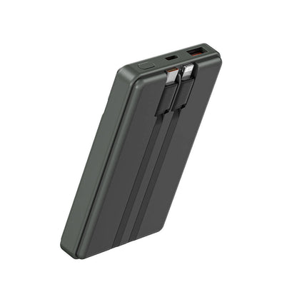 Wi-P004 Trunk Serisi Type-C Lightning Çıkışlı Taşınabilir Powerbank 22.5W 10000mAh