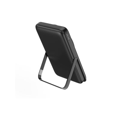 Wi-P011 Gentleman 10000mAh 15W LED Göstergeli Standlı Kablosuz Powerbank