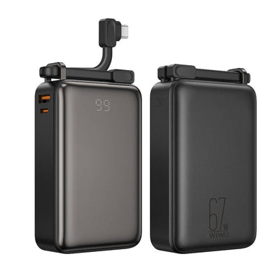 Wi-P012 Tank Serisi Dijital Ekranlı Taşınabilir Powerbank 20000mAh 67W