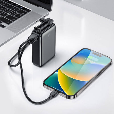 Wi-P012 Tank Serisi Dijital Ekranlı Taşınabilir Powerbank 20000mAh 67W