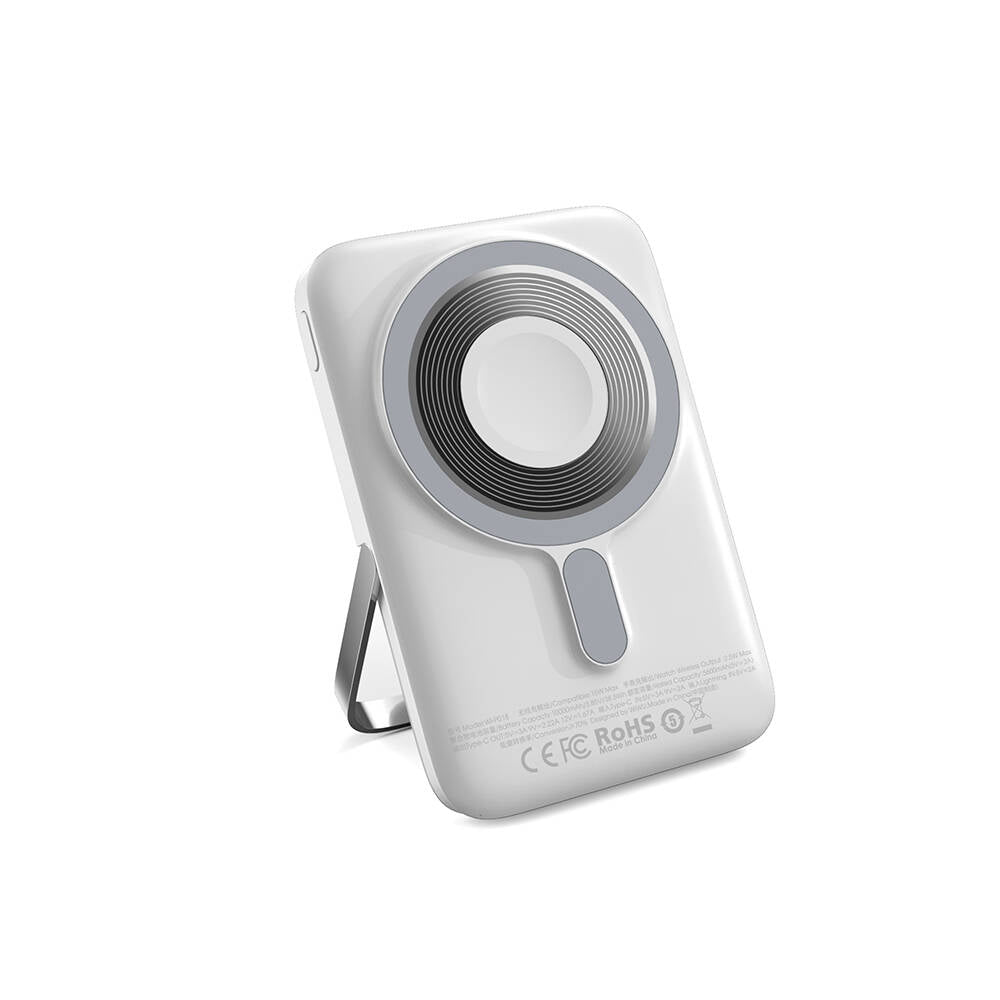 Wi‑P018 Elite Led Ekranlı Magsafe Powerbank Wireless 15 W 10000 mAh