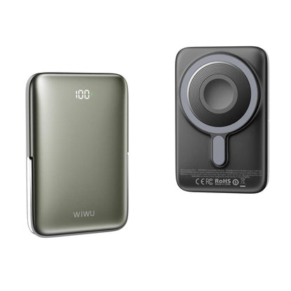 Wi‑P018 Elite Led Ekranlı Magsafe Powerbank Wireless 15 W 10000 mAh
