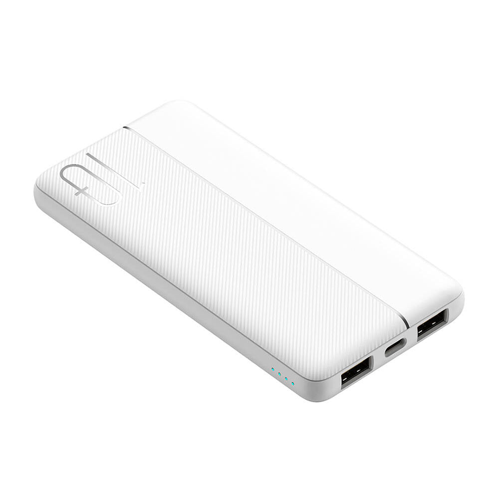 Wi-P032 LED Göstergeli Dual USB-A & Type-C Powerbank 10000 mAh