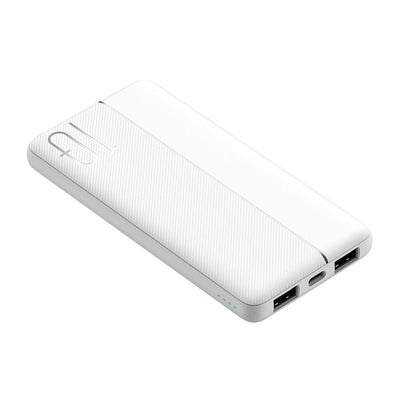 Wi-P032 LED Göstergeli Dual USB-A & Type-C Powerbank 10000 mAh