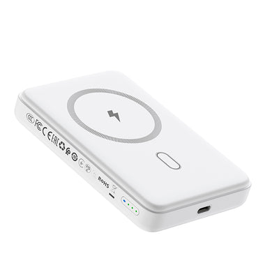 Wi-P043 Magsafe Uyumlu LED Göstergeli Standlı 10.000mAh 15W Powerbank