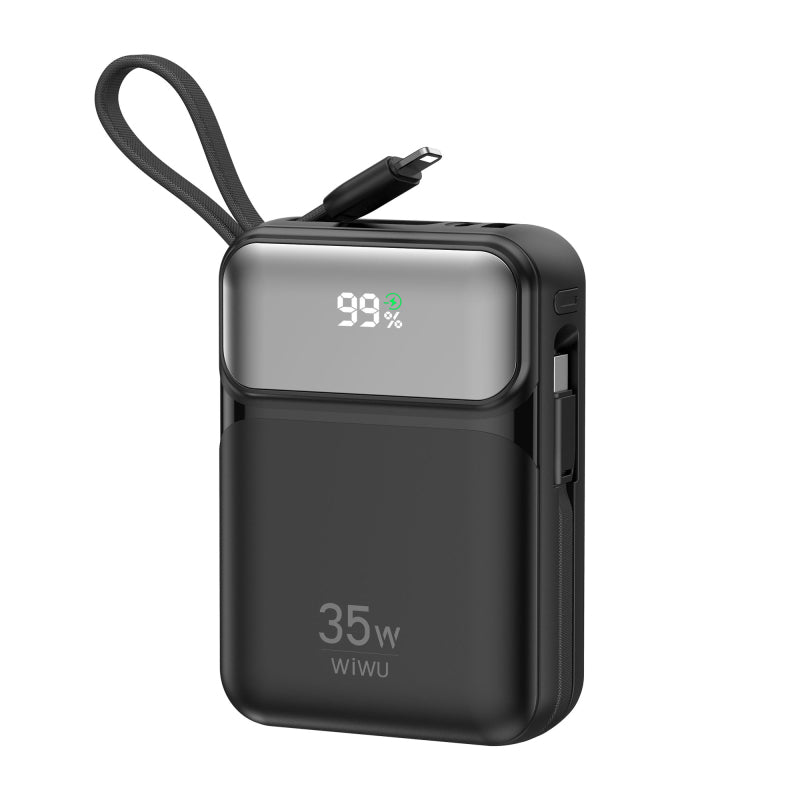Wi-P052 Galaxy Serisi Type-C Lightning Çıkışlı Powerbank PD 35W 10000mAh