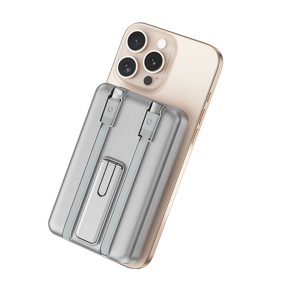 Wi-P056 Wireless ve PD Hızlı Şarj Özellikli Magsafe Powerbank 15W 10000mAh