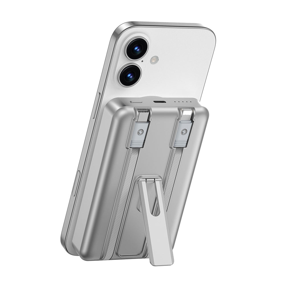 Wi-P056 Wireless ve PD Hızlı Şarj Özellikli Magsafe Powerbank 15W 10000mAh
