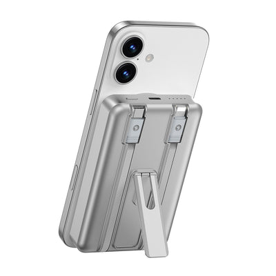 Wi-P056 Wireless ve PD Hızlı Şarj Özellikli Magsafe Powerbank 15W 10000mAh