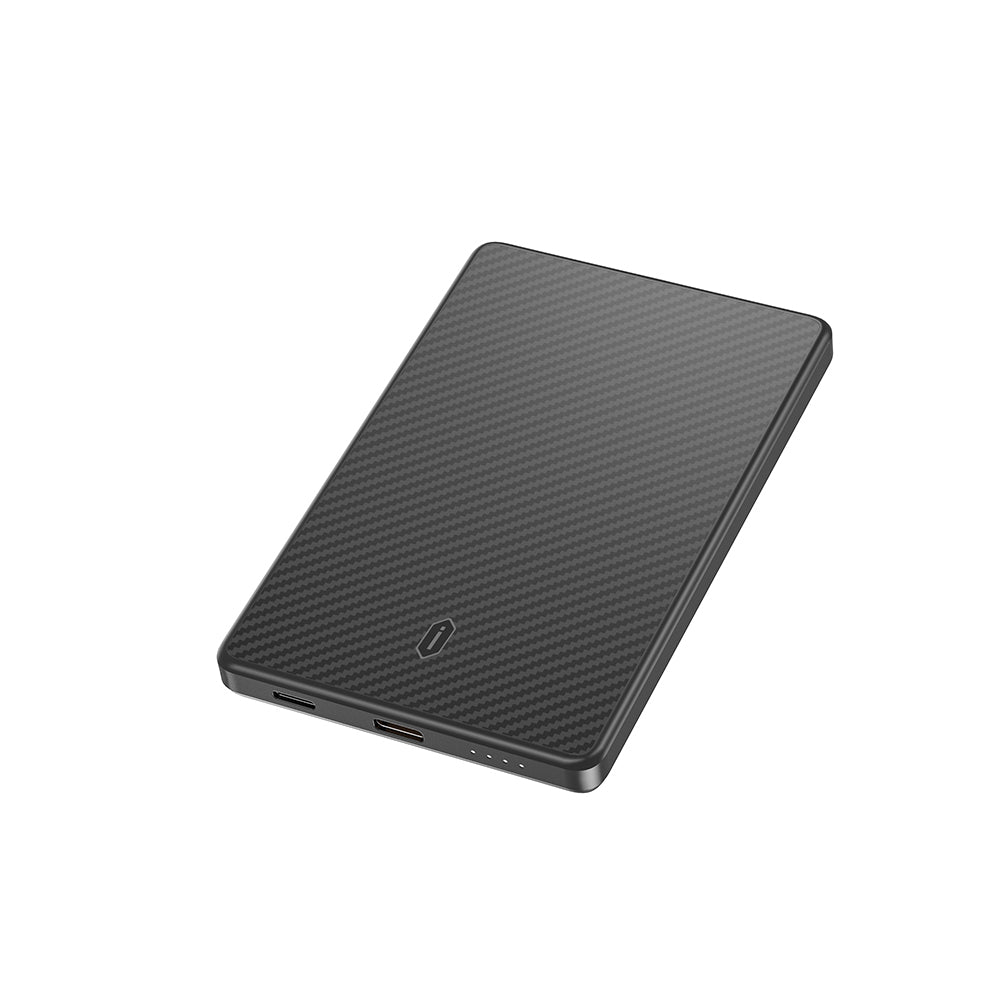 Wi-P072 PD 20W Magsafe Uyumlu Aramid Fiber Ultra İnce Powerbank 5000mAh