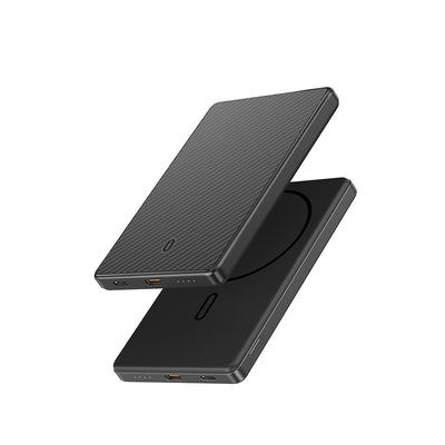 Wi-P072 PD 20W Magsafe Uyumlu Aramid Fiber Ultra İnce Powerbank 5000mAh