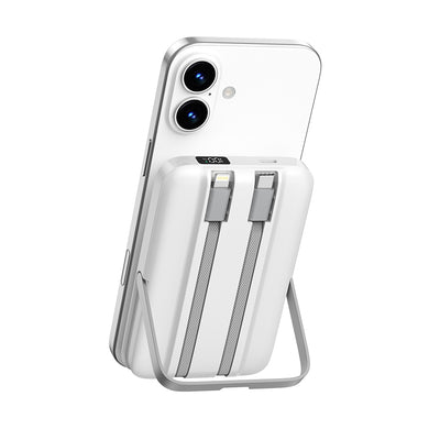 Wi-P077 Pioneer Serisi Standlı Wireless Şarjlı PD 20W Powerbank 10000mAh 15W