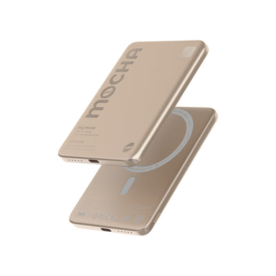 Wi-P085 MagPearl 5000 mAh 15W Ultra İnce Manyetik Kablosuz Powerbank