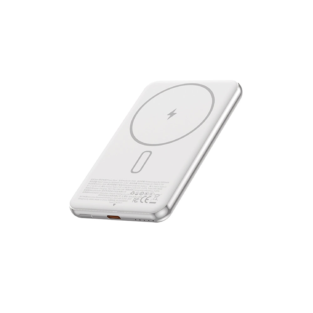 Wi-P088 LED Göstergeli PD 20W Kablosuz Powerbank 5000mAh 15W