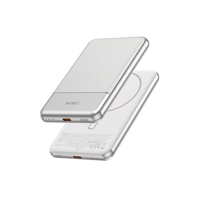 Wi-P088 LED Göstergeli PD 20W Kablosuz Powerbank 5000mAh 15W