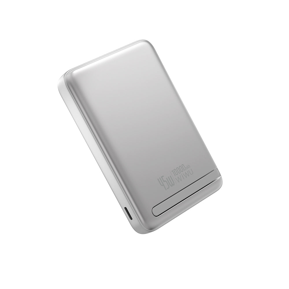 Wi-P090 Mag Pro 10000mAh Qi2 Magsafe Uyumlu 45W Standlı Powerbank