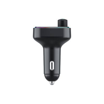 Wi-QC031 RGB Bluetooth Transmitter MP3 Type-C + USB-A Araç Şarjı