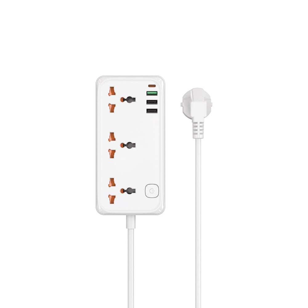 Wi-S005 GaN Tech Power Strip Çoklu Priz 30W