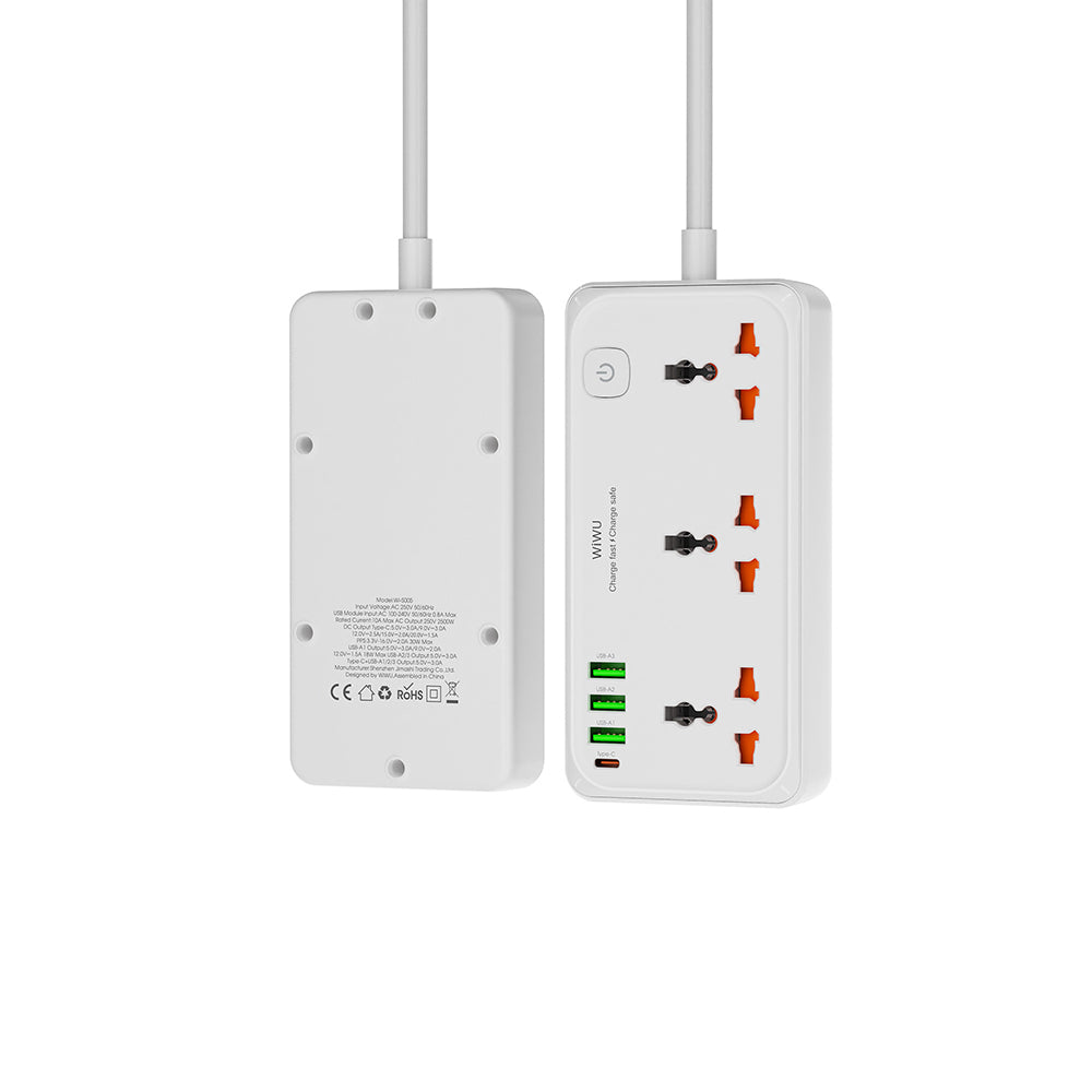 Wi-S005 GaN Tech Power Strip Çoklu Priz 30W