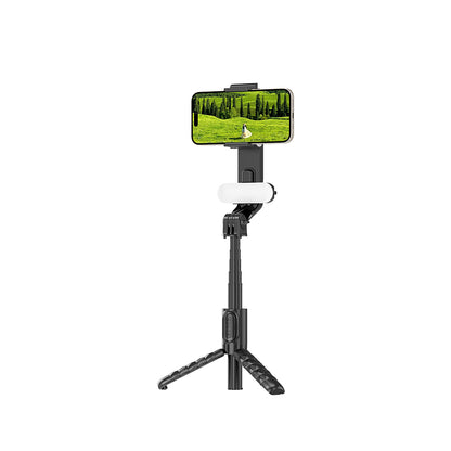 Wi-SE013 Dolgu Işıklı Teleskopik Tripod ve Mini Selfie Çubuğu