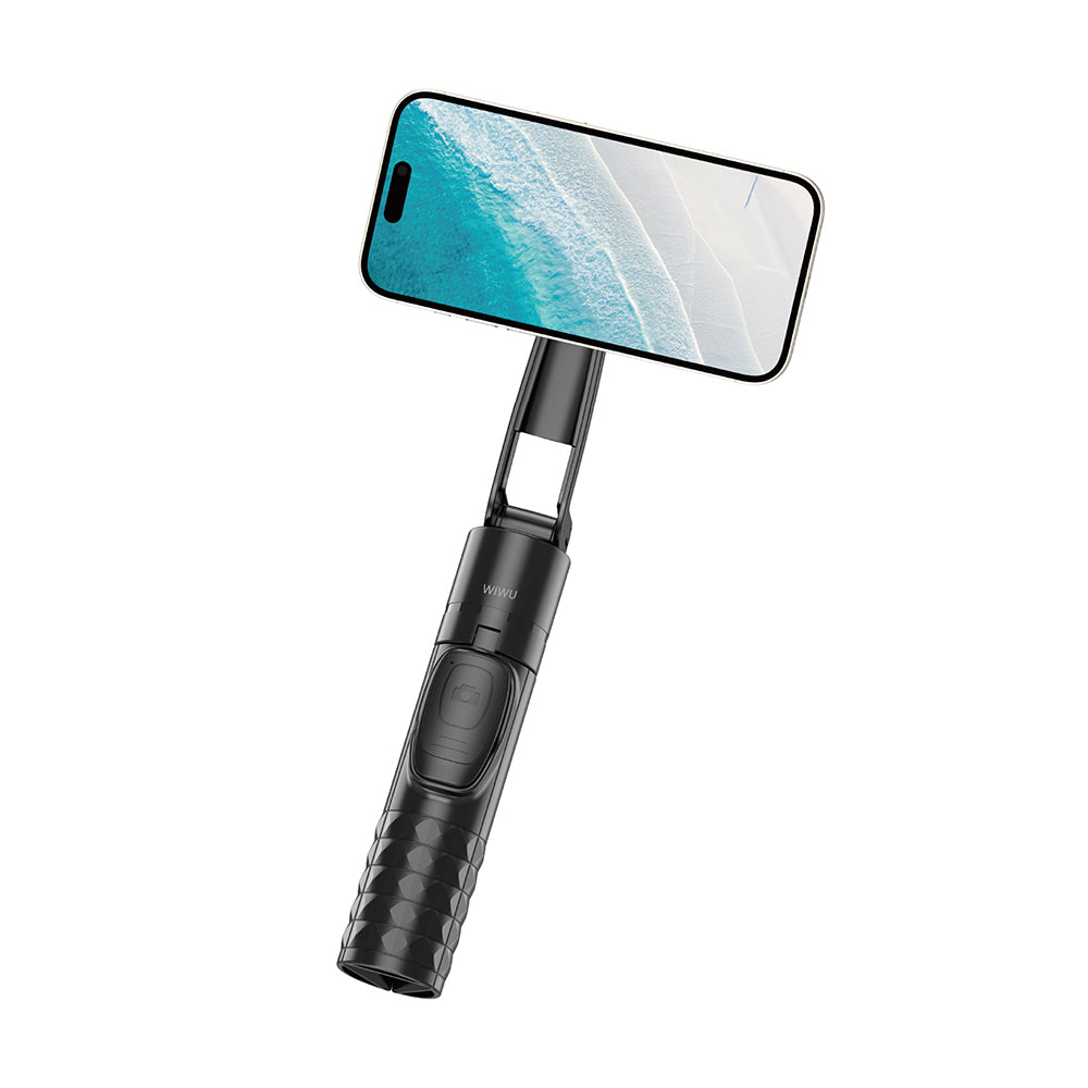 Wi-SE014 Magnetik 360° Dönebilen Kumandalı Selfie Çubuğu ve Tripod