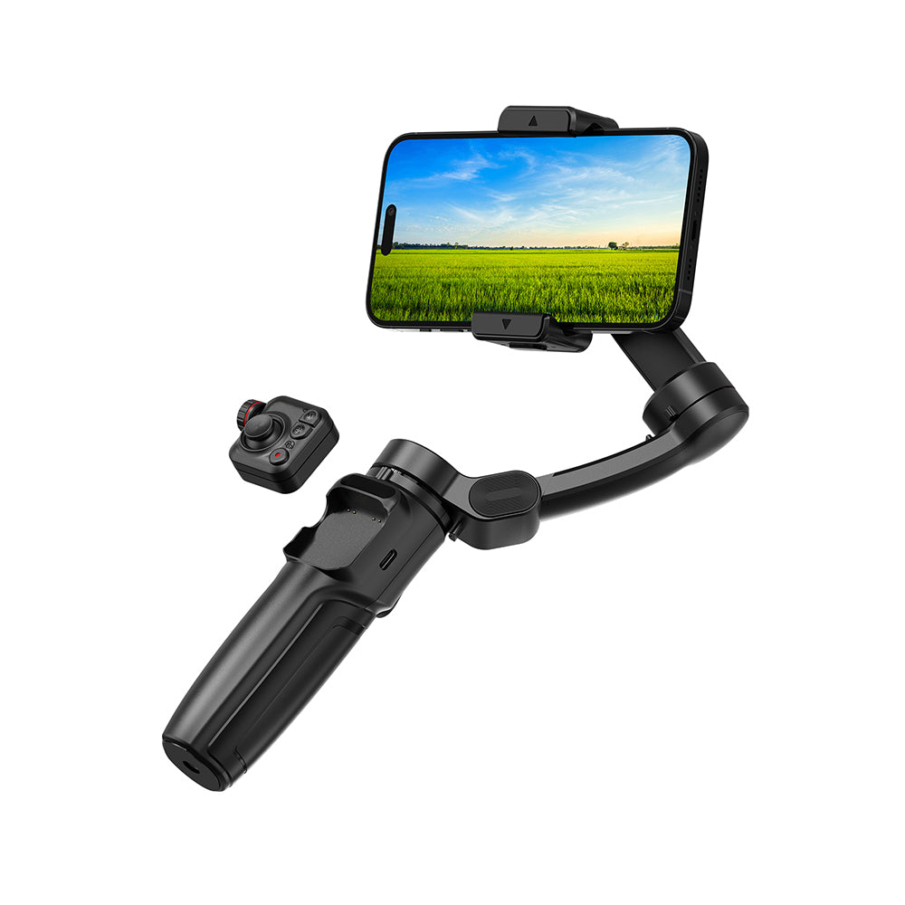 Wi-SE016 Yapay Zeka Takipli Dolgu Işıklı 3-Axis Gimbal Stabilizatör