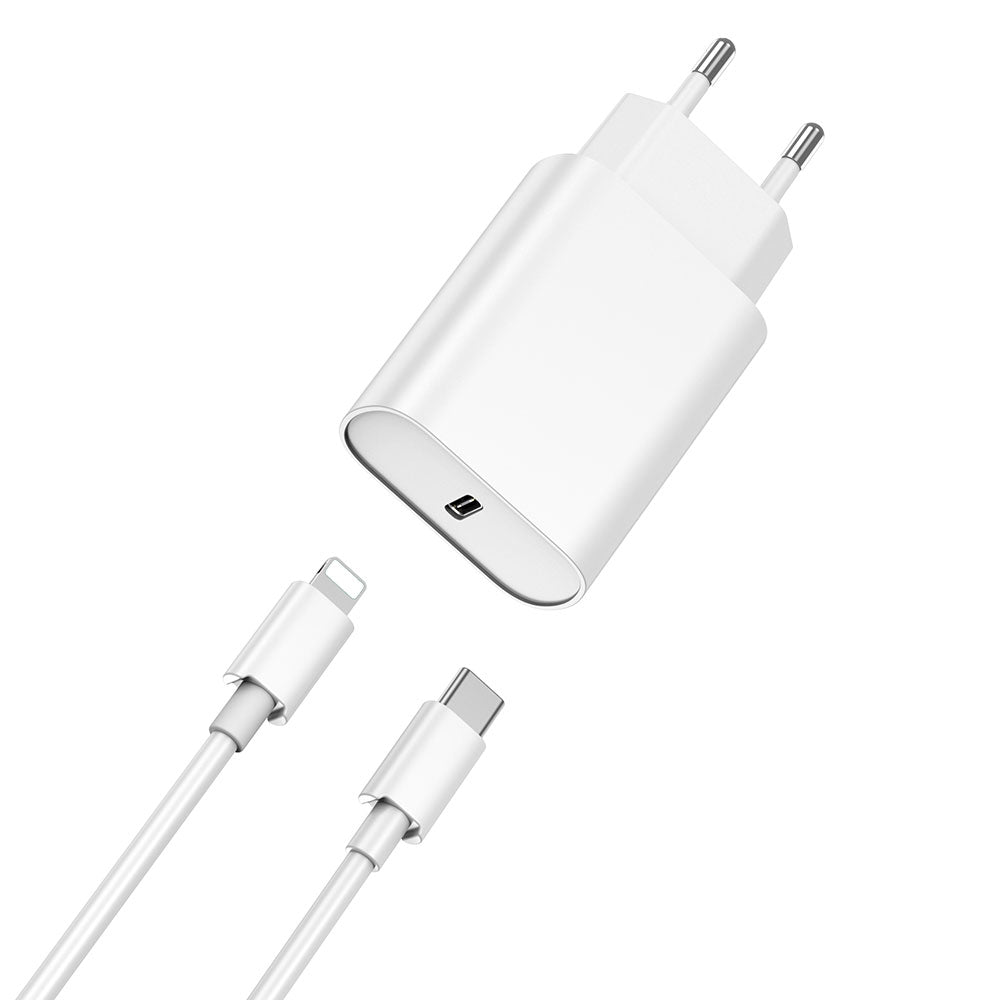 Wi-U001 20W Type-C to Lightning Kablolu PD Hızlı Şarj Seti