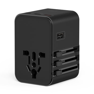 Wi-UA006 TR/US/UK/AU/EU Uyumlu 2500W 45W GaN Universal Seyahat Adaptörü