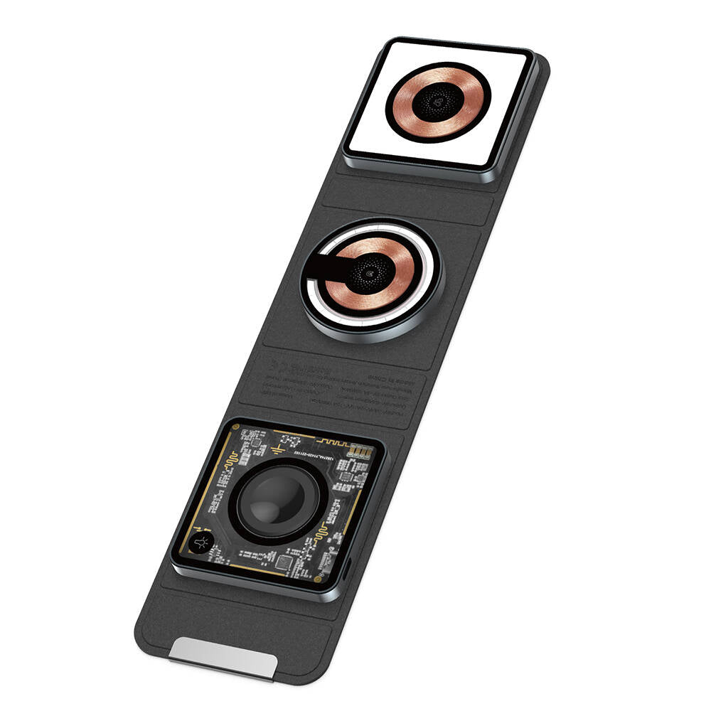Wi-W001 3in1 Katlanabilir Magnetik Kablosuz Şarj Standı