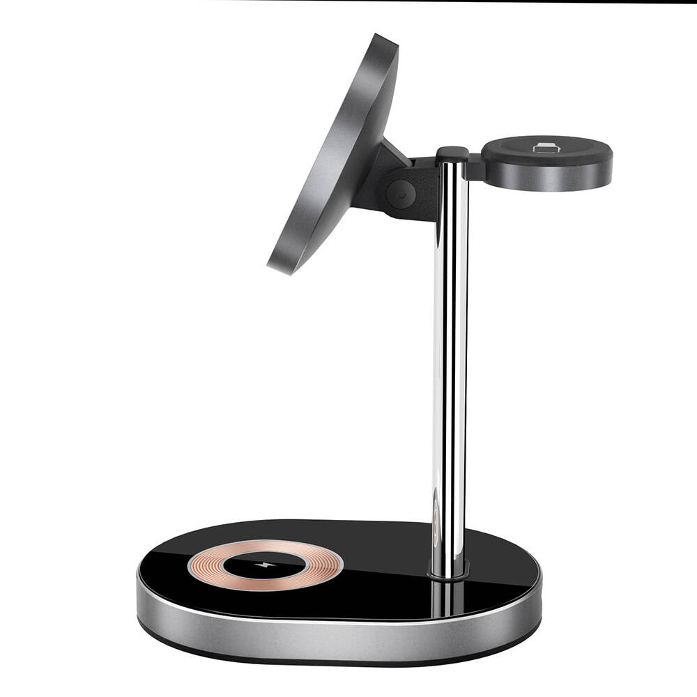 Wi-W003 Light and Shadow 3in1 Hızlı Şarj Özellikli Magnetik Kablosuz Şarj Standı