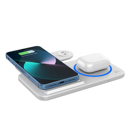 Wi-W020 3in1 Katlanabilir Magnetik Hızlı Şarj Standı