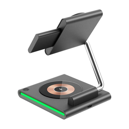 Wi-W023 Geek 3in1 Hareketli Başlık Kablosuz Şarj Standı