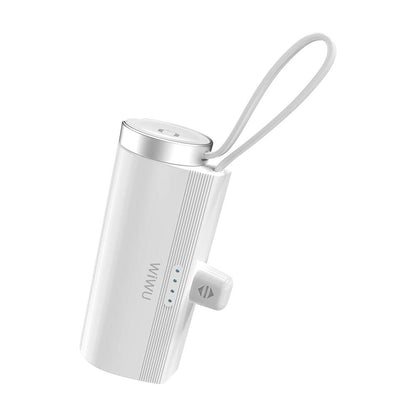Wi-W026 Capsule 2in1 Mini Standlı Askılı Type-C PD Powerbank 5000mAh