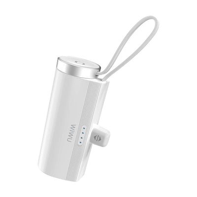 Wi-W026 Capsule 2in1 Mini Standlı Askılı Type-C PD Powerbank 5000mAh