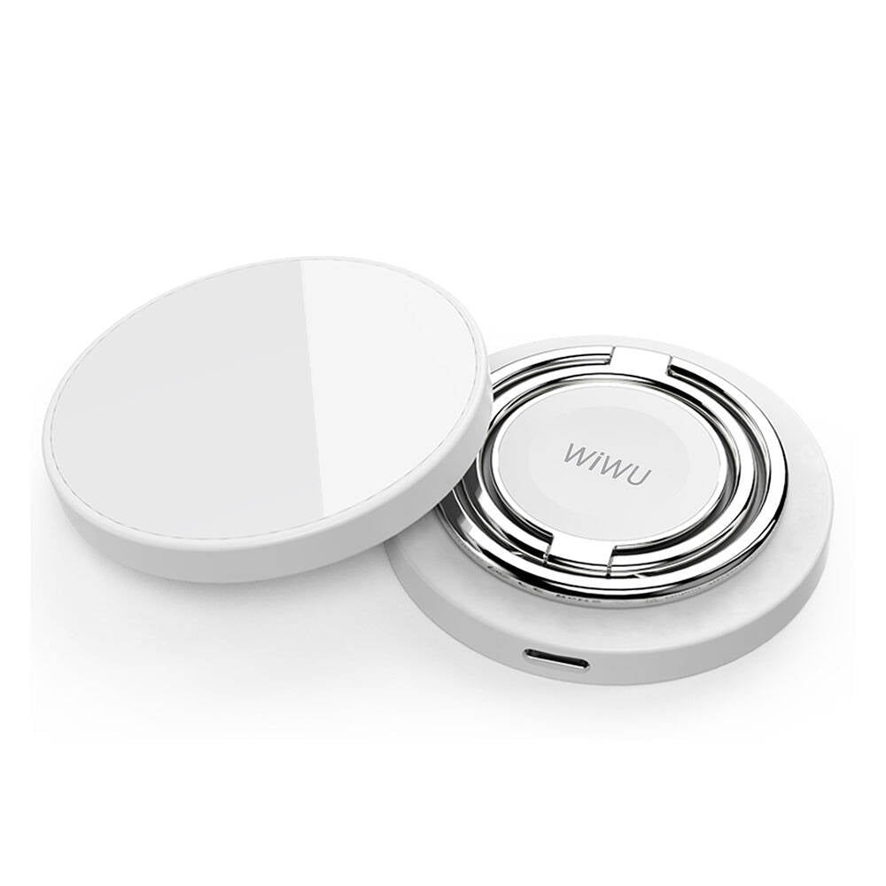 Wi-W027 Magsafe uyumlu 3‑in‑1 Manyetik Kablosuz Şarj Standı (15 W)
