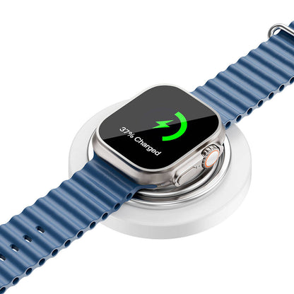 Wi-W027 Magsafe uyumlu 3‑in‑1 Manyetik Kablosuz Şarj Standı (15 W)