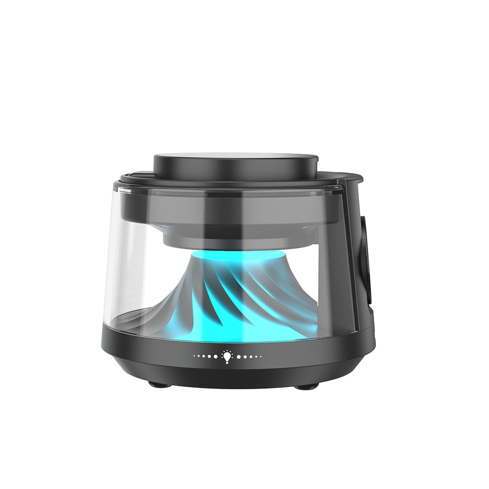 Wi-W039 5in1 Kablosuz Şarj Standı Ambiyans Işıklı Bluetooth Hoparlör 15W