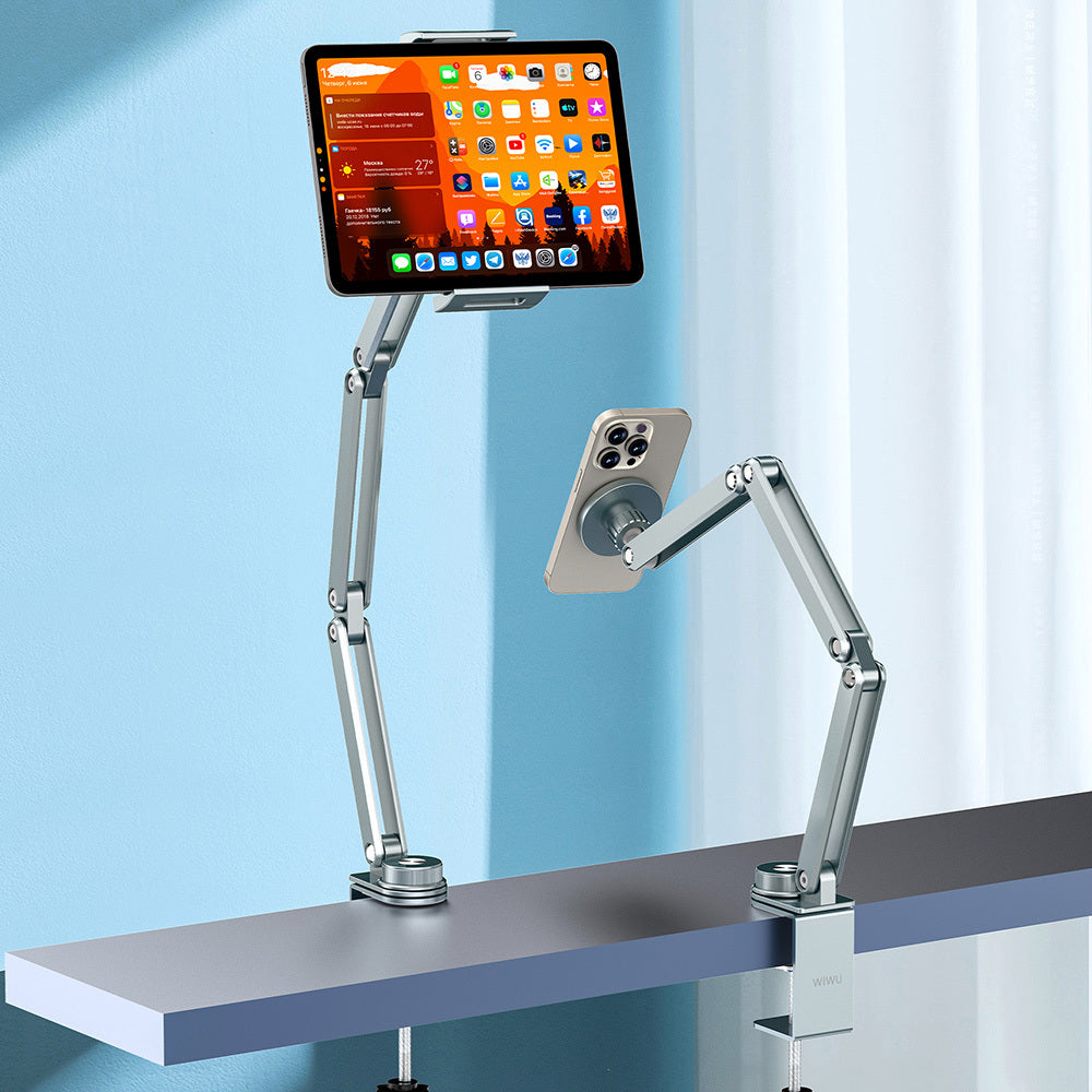 Wi-ZM001 Ayarlanabilir 360° Döner Metal Telefon Tablet Tutucu