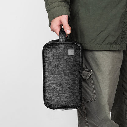 Wiwu Salem Serisi Parmak İzi Kilitli Çok Fonksiyonlu Taşınabilir Mobil Aksesuar Çantası