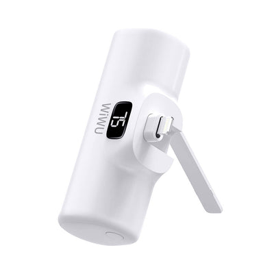 Wiwu Wi‑P017 Capsule 2in1 Mini Standlı Lightning Powerbank 5000 mAh