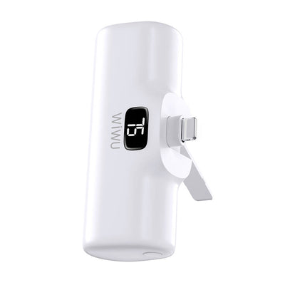 Wiwu Wi‑P017 Capsule 2in1 Mini Standlı Lightning Powerbank 5000 mAh
