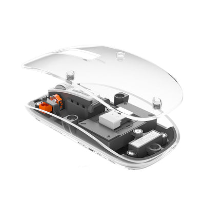 WM105 RGB Işıklı Şeffaf Tasarım Mouse