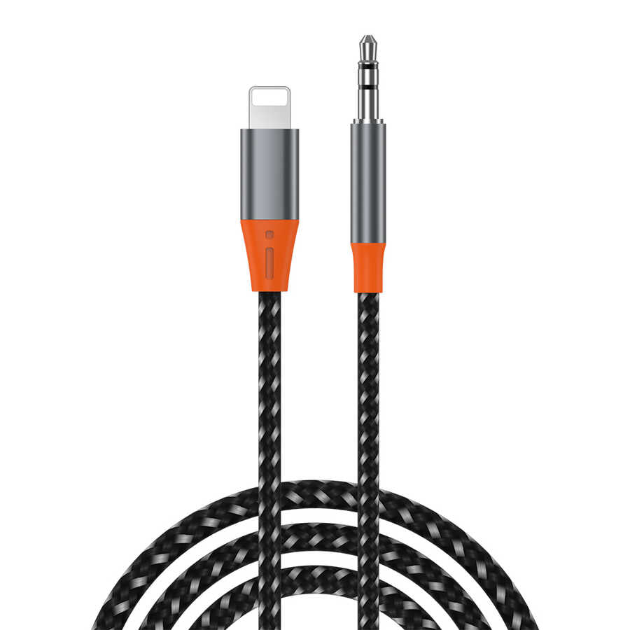 YP06 Lightning to 3.5mm Aux Ses Kablosu 1.2M