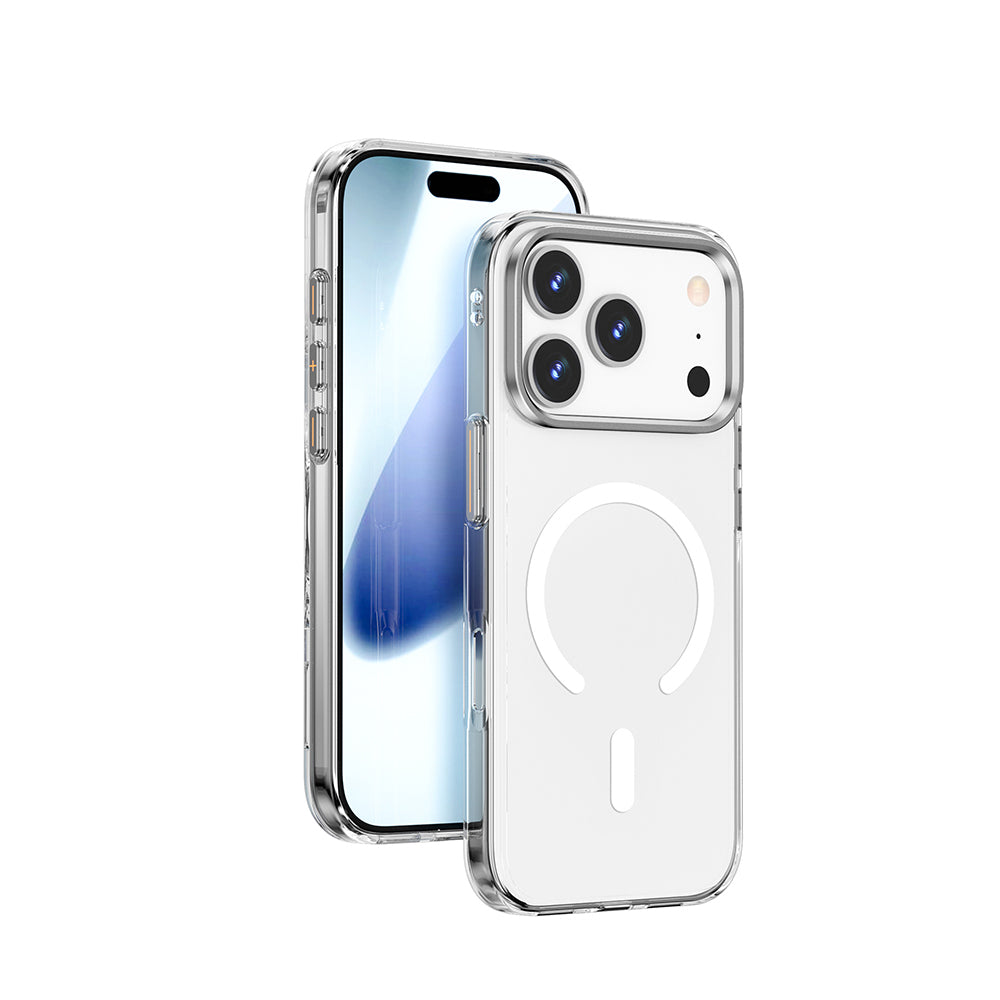 YXK-208 Invisible Ultra Sert PC Magsafe Uyumlu iPhone 17 Pro Kılıf
