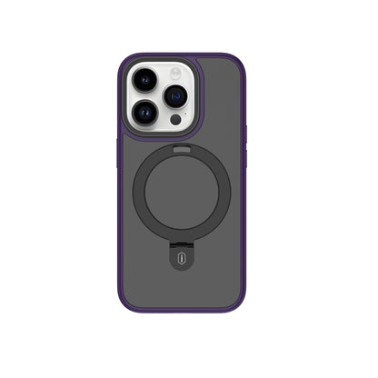 ZMM-010 Magsafe Uyumlu Mat Standlı iPhone 15 Pro Kılıf