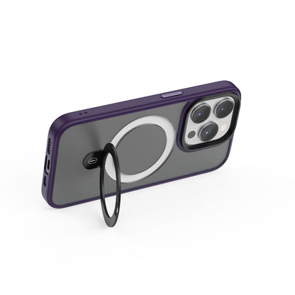 ZMM-010 Magsafe Uyumlu Mat Standlı iPhone 15 Pro Kılıf