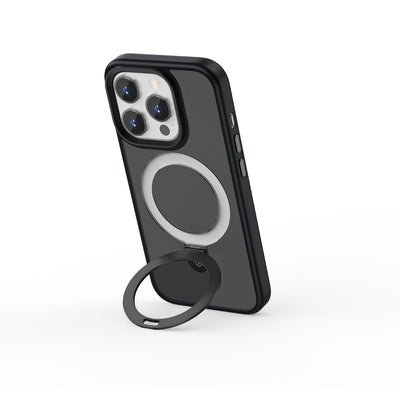 ZMM-010 Magsafe Uyumlu Mat Standlı iPhone 15 Pro Kılıf