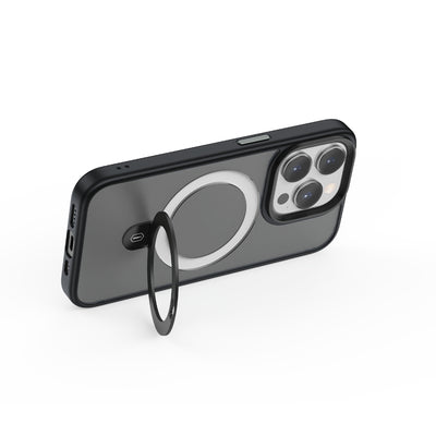 ZMM-010 Magsafe Uyumlu Mat Standlı iPhone 15 Pro Kılıf